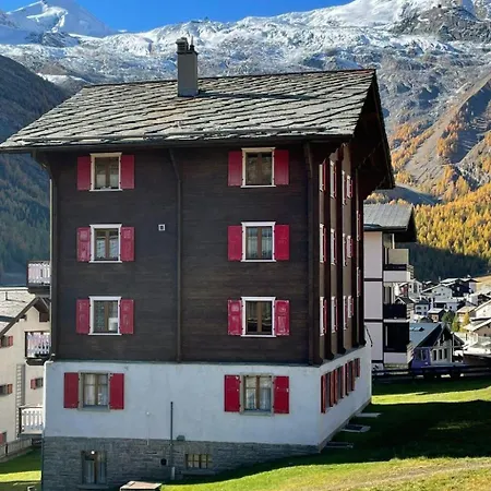Apartment Haus Alpengruss Eg Appartement-fewo 6-bettwohnung By Interhome Saas-Fee
